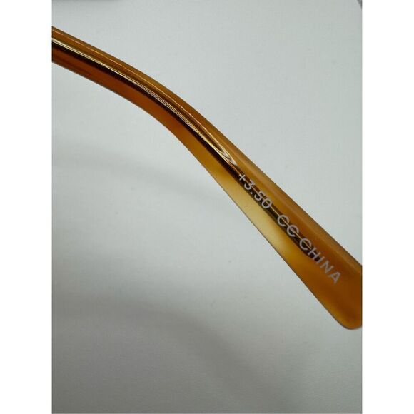 eyebobs Waylaid reading glasses strength 3.50 clear brown new without case